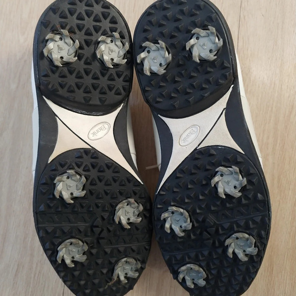 Etonic Golf Shoes Women’s Size 7.5 M 2 tone white/dove LP8100-4 DSG 4 - Picture 7 of 8